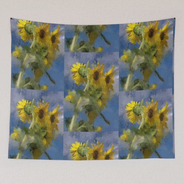 Item preview, An Impression of Sunflowers In The Sun designed and sold by Lois  Bryan.
