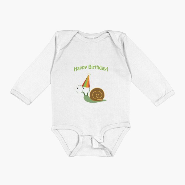 Item preview, Happy Birthday! Party Snail designed and sold by Eggtooth.