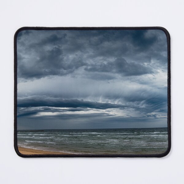 Item preview, Epic Menacing storm front rolling through Port Philip Bay approaching Frankston Beach designed and sold by James-Cole.