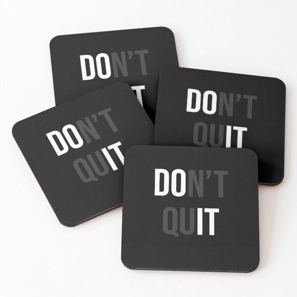 Item preview, Do It (Don't Quit)  designed and sold by Texterns.