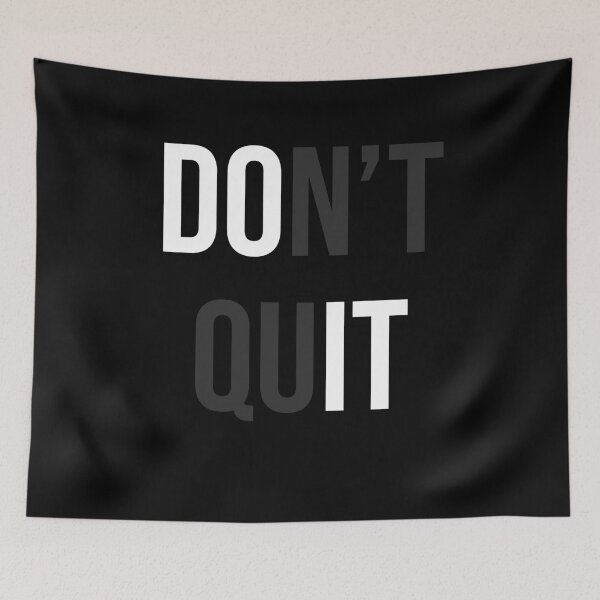 Item preview, Do It (Don't Quit)  designed and sold by Texterns.