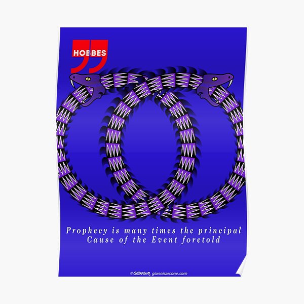 Thomas Hobbes Quote Poster