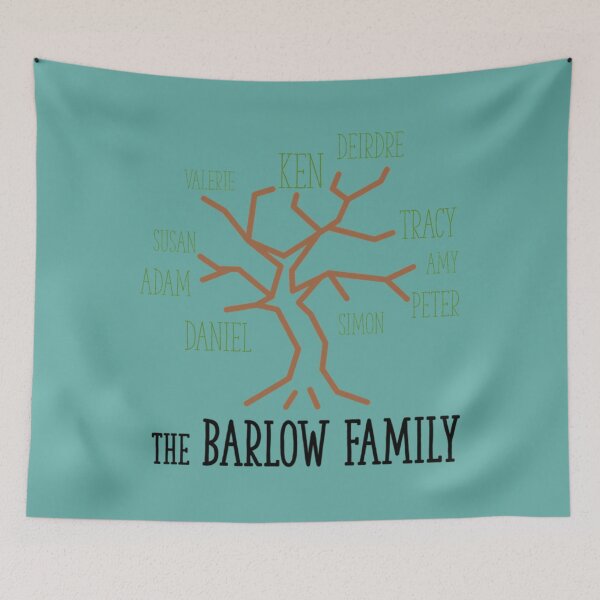 Item preview, Barlow Family Tree - Coronation Street   designed and sold by BanterCardsd.