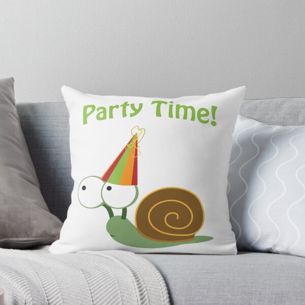 Artikelvorschau, Party Time Snail entworfen und verkauft von Hedgie Designs.