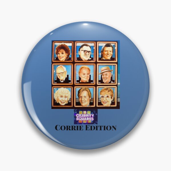Artikelvorschau, Promi-Quadrate Corrie Edition entworfen und verkauft von BanterCardsd.