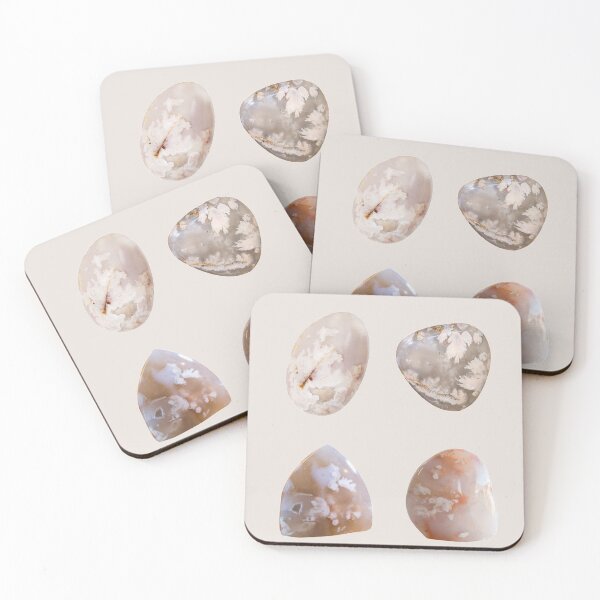 Item preview, Sakura Flower Agate Crystal designed and sold by mooneko.