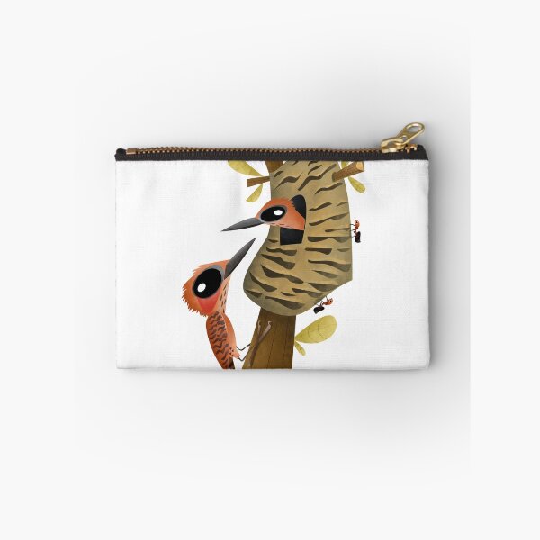 Item preview, Rufous Woodpecker caricature designed and sold by Green Humour.