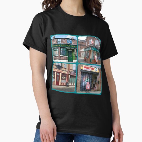 Item preview, Corrie iconic buildings   designed and sold by BanterCardsd.