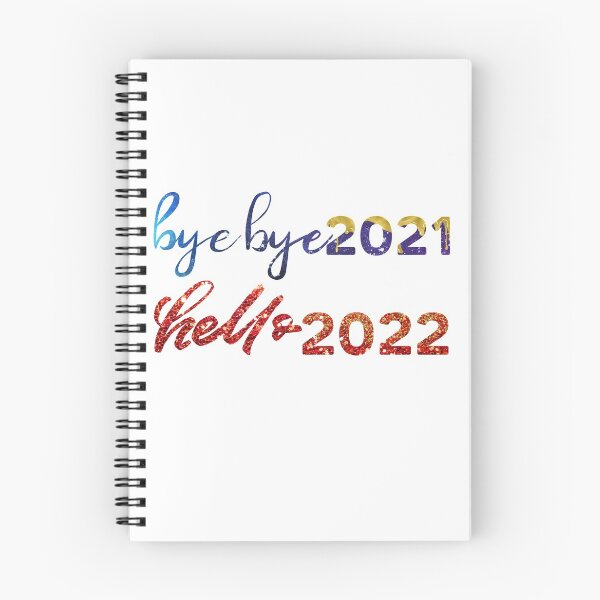Item preview, Bye Bye 2021 Hello 2022 glitter texture design designed and sold by NataPrando.