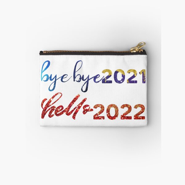 Item preview, Bye Bye 2021 Hello 2022 glitter texture design designed and sold by NataPrando.