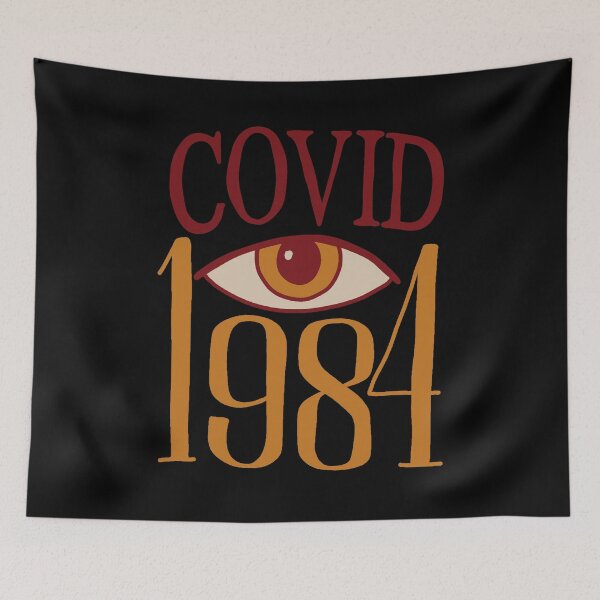 Item preview, Covid 1984 designed and sold by ValentinaHramov.