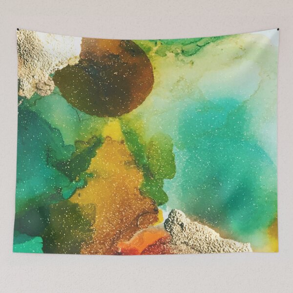 Item preview, Outer Space Passing the Viridian Galaxy designed and sold by Jenie Yolland.