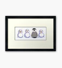 Snow Penguin Framed Print