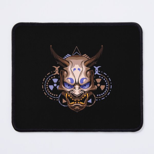 Item preview, japan mask oni samurai designed and sold by huynhkhanhh.