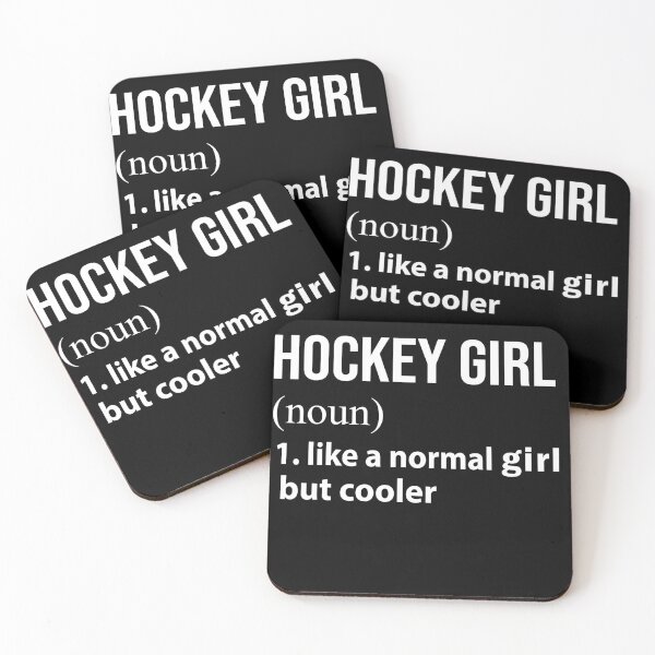 Item preview, hockey Girl like a normal Girl but cooler designed and sold by NgocLanDesign.