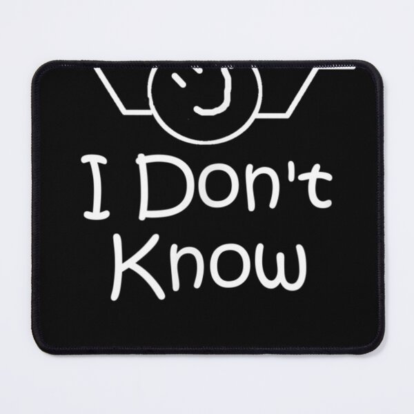 Item preview, Funny I Dont Know Hand drawnhrug designed and sold by SeyedshiNaia.