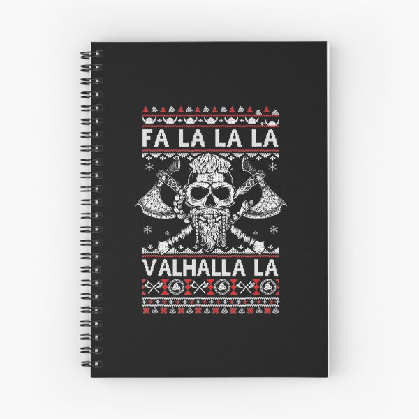Item preview, Fa La La Valhalla Viking Skull Christmas Ugly designed and sold by dokieuphuong.
