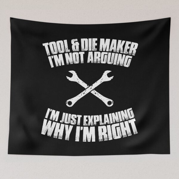 Item preview, Tool And Die Maker Toolmaker Tool & Die Maker designed and sold by Krautshirts.