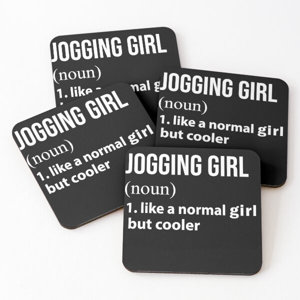 Item preview, Jogging Girl like a normal Girl but cooler designed and sold by NgocLanDesign.