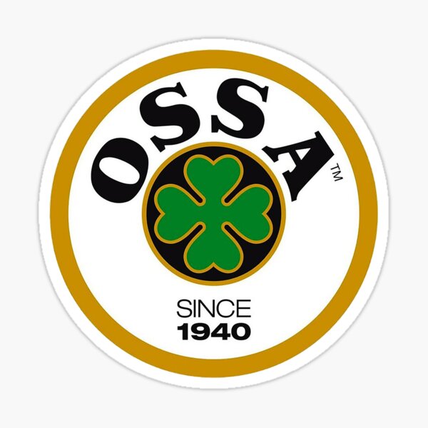 Sticker OSSA biker 