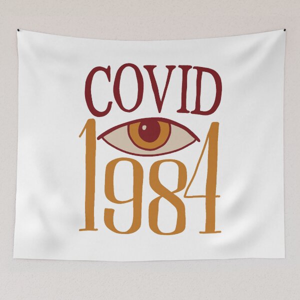 Item preview, Covid 1984 designed and sold by ValentinaHramov.