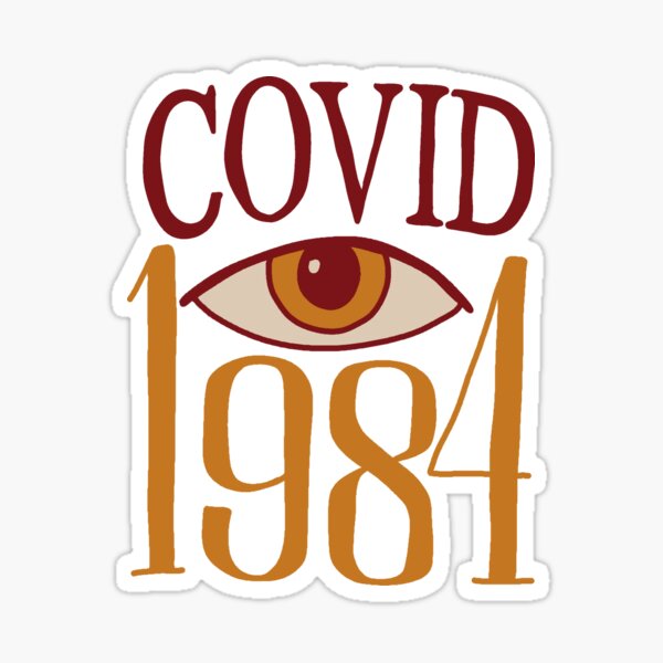Item preview, Covid 1984 designed and sold by ValentinaHramov.