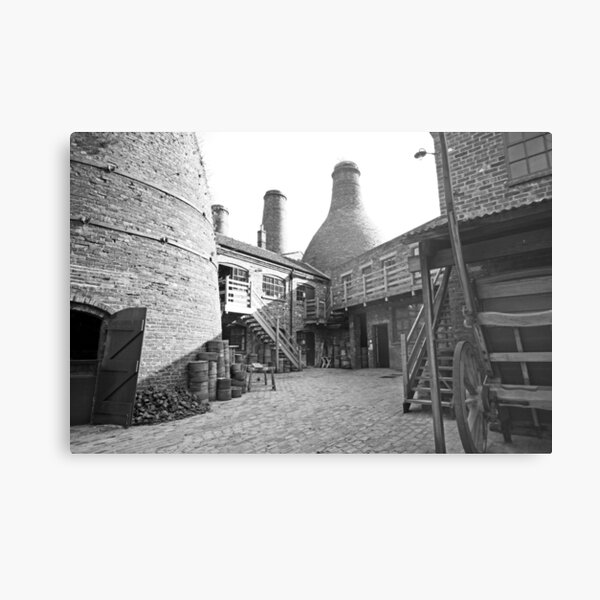 Gladstone Pottery Museum Stoke-on-Trent Metal Print