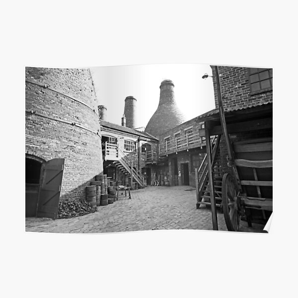 Gladstone Pottery Museum Stoke-on-Trent Poster