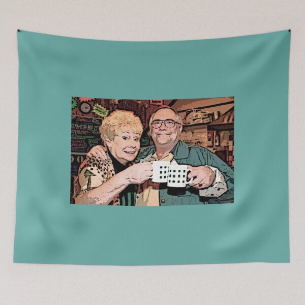 Item preview, Vera and Jack Duckworth - Coronation Street   designed and sold by BanterCardsd.