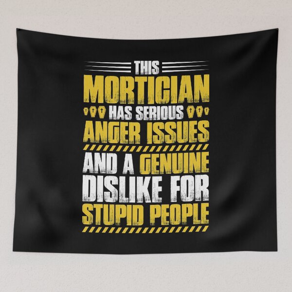 Item preview, Mortician Funeral Director Mortuary Cemetery designed and sold by Krautshirts.