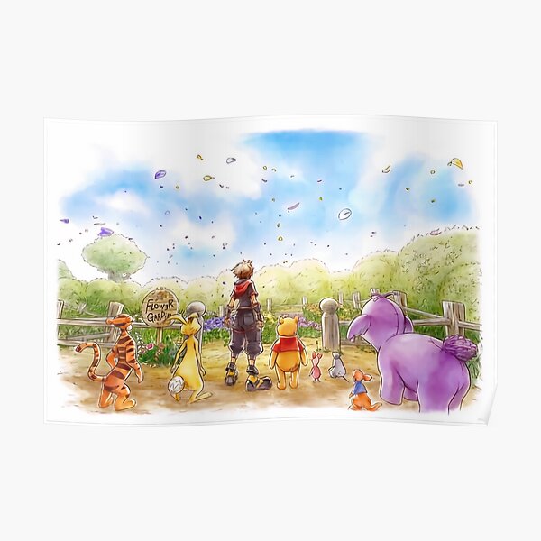 Kingdom Hearts 3 - 100 Acre Wood Poster