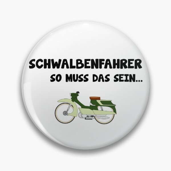 Item preview, Schwalbe driving Simson s51 saying designed and sold by Onorato Bellgardt.