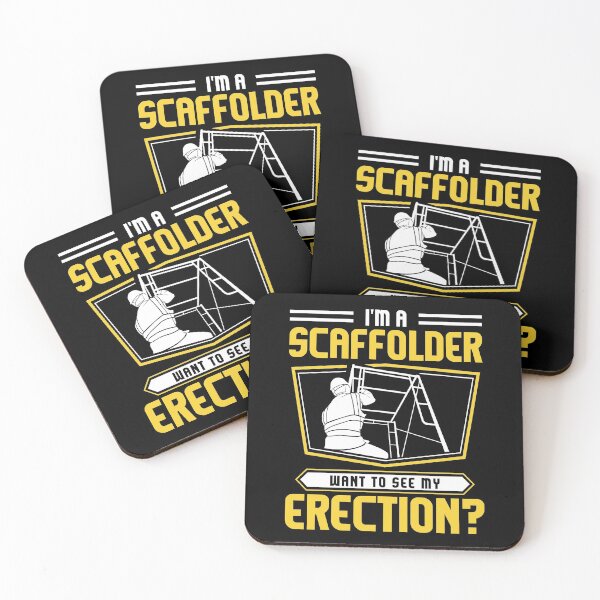 Item preview, Scaffolder Scaffolding Scaffold Builder designed and sold by Krautshirts.
