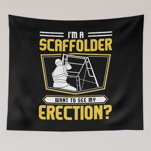 Item preview, Scaffolder Scaffolding Scaffold Builder designed and sold by Krautshirts.