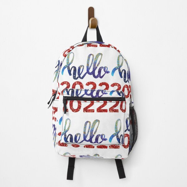 Item preview, Hello 2022 glitter texture design designed and sold by NataPrando.