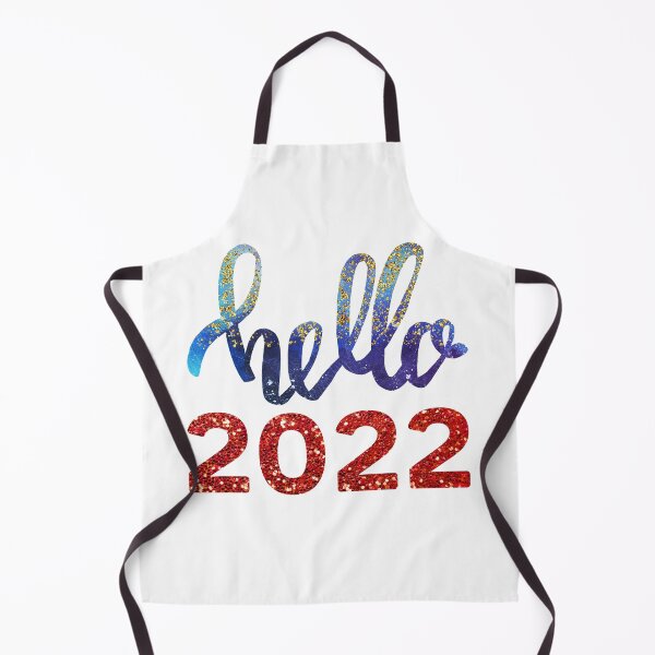 Item preview, Hello 2022 glitter texture design designed and sold by NataPrando.