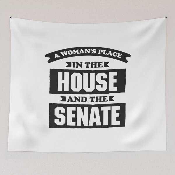 Item preview, A Woman's Place in The House and The Senate designed and sold by Sky1I.