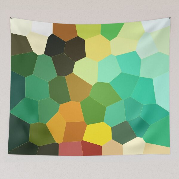 Item preview, Viridian Galaxy Mosaic Design designed and sold by Jenie Yolland.
