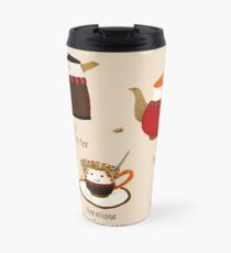 The Golden Tea-o Travel Mug