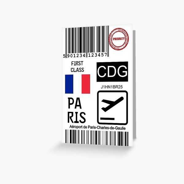 Item preview, Paris Airport Charles de Gaulle designed and sold by Travellerz.