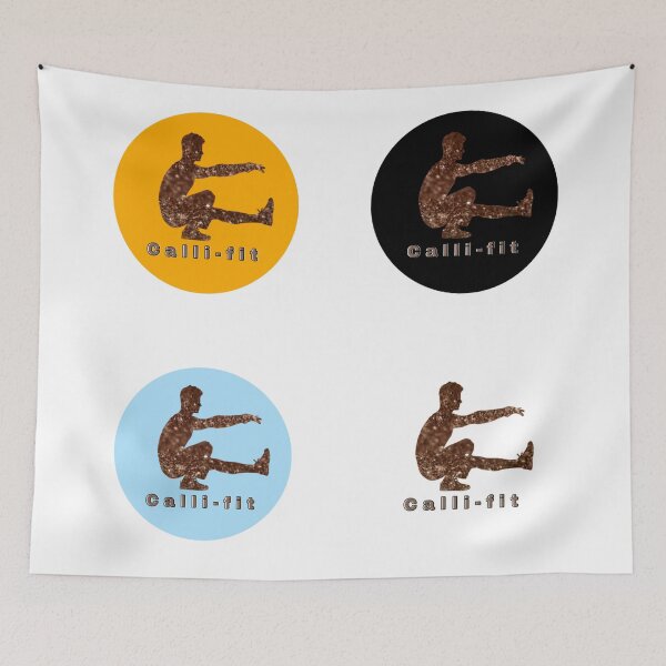 Item preview,  Calli-fit(calisthenics sticker pack edition) designed and sold by JIMMYKIVUTI.