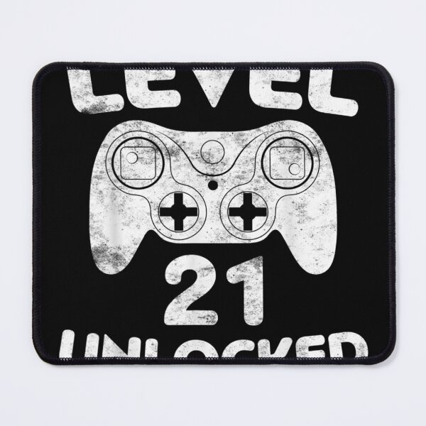 Item preview, Level 21 Unlocked 21st Video Gamer Birthday designed and sold by Chanielshian.