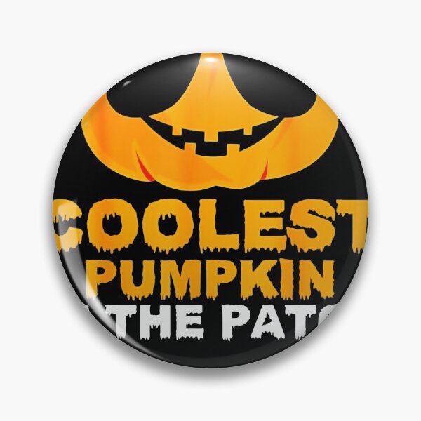 Artikelvorschau, Coolster Kürbis im Patch Halloween Jack-O-Lantern Cute entworfen und verkauft von MOSESSECURITY.