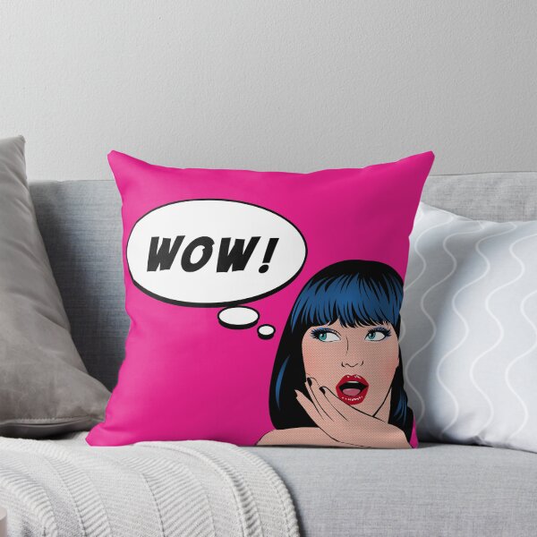Item preview, Pop Art Wow girl designed and sold by Zummi.