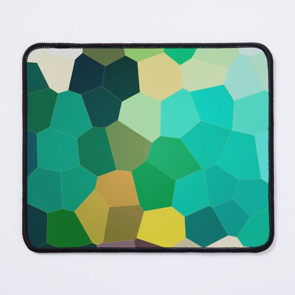 Item preview, Aqua Holiday Colours Mosaic Design designed and sold by Jenie Yolland.