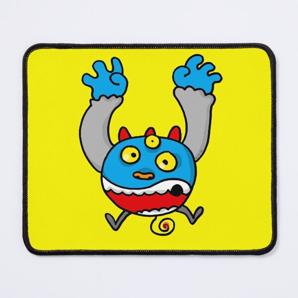Item preview, Panic 3 eyed monster cartoon designed and sold by CuteCartoon.