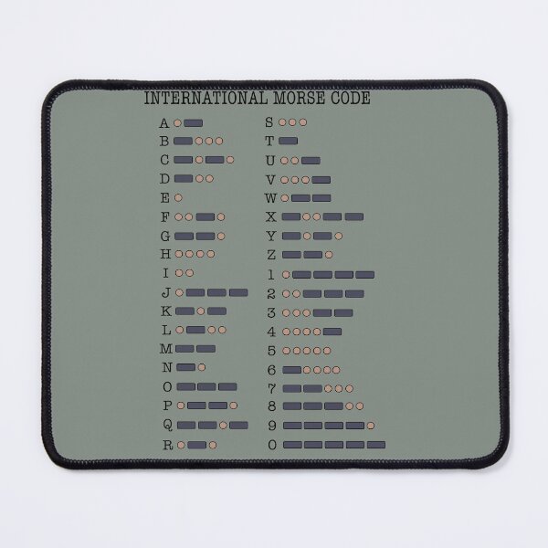 Item preview, International Morse Code designed and sold by DenAlex.