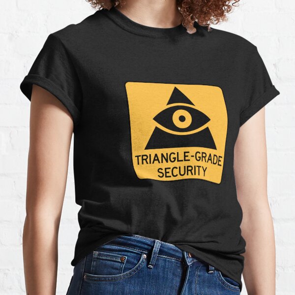 Vista previa del artículo con la obra «Seguridad de grado triangular», diseñado y vendido por eigenmagic.
