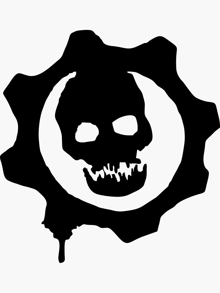 "BEST SELLING Gears Of War 2" Sticker for Sale by SumitonWorks