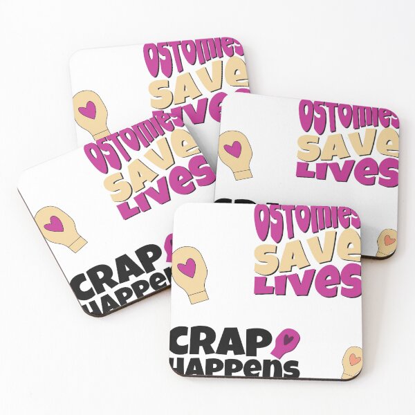 Item preview, Stoma ostomies save lives sticker pack designed and sold by lucomini.